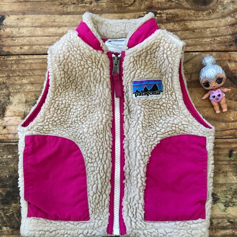 Patagonia baby 12 months fleece vest